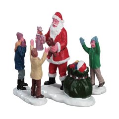 Lemax - It's Santa - Set van 3 - Nu Voorverkoop