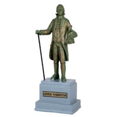 Lemax - Park Statue - George Washington - Nu Voorverkoop