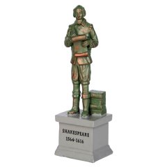 Lemax - Park Statue - Shakespeare - Nu Voorverkoop