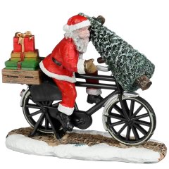 Luville - Santa on Bicycle - Nu Voorverkoop