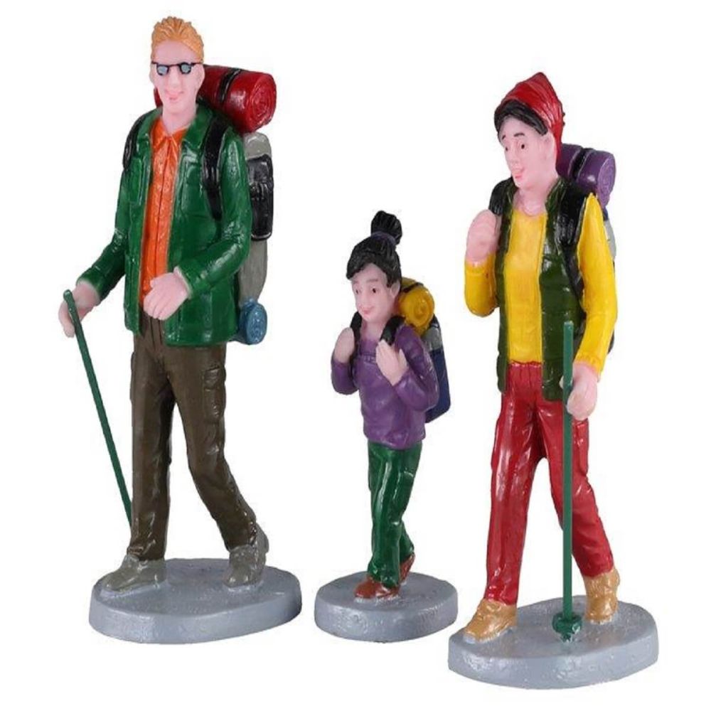 Lemax - Family Trek - Set van 3 - Nu Voorverkoop -   - Polyresin -  0728162029362