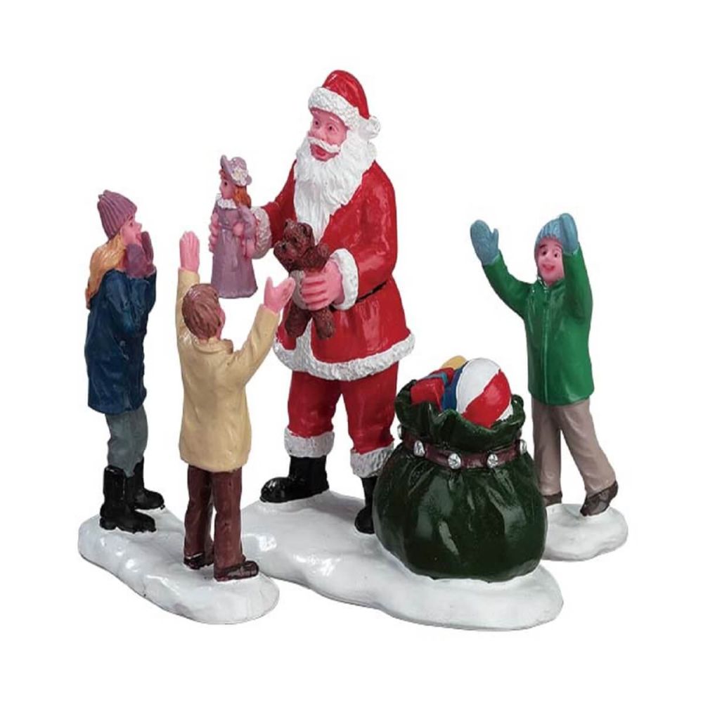 Lemax - It's Santa - Set van 3