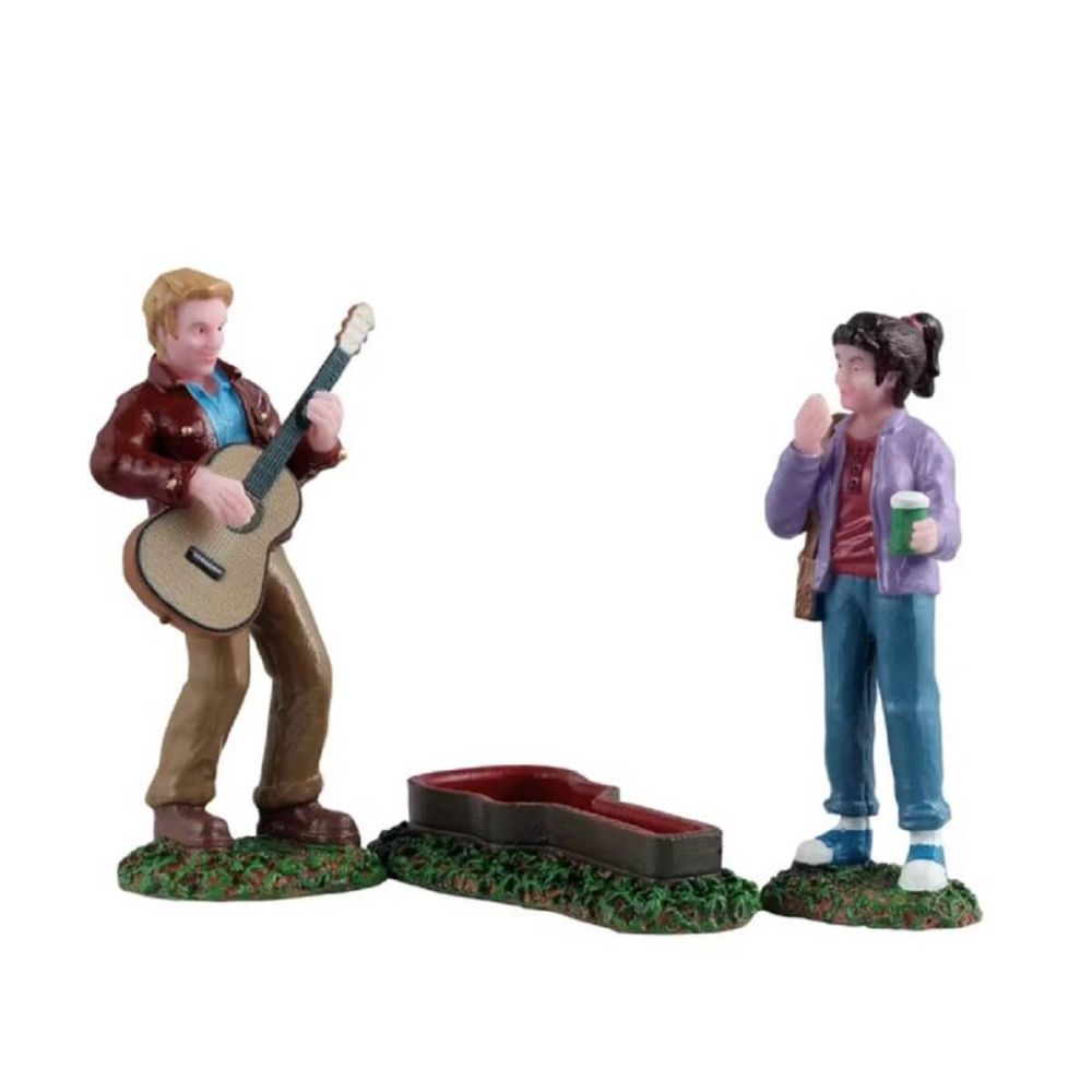 Lemax - Rockin' Billy - Set van 3 - Nu Voorverkoop -   - Resin -  0728162525314