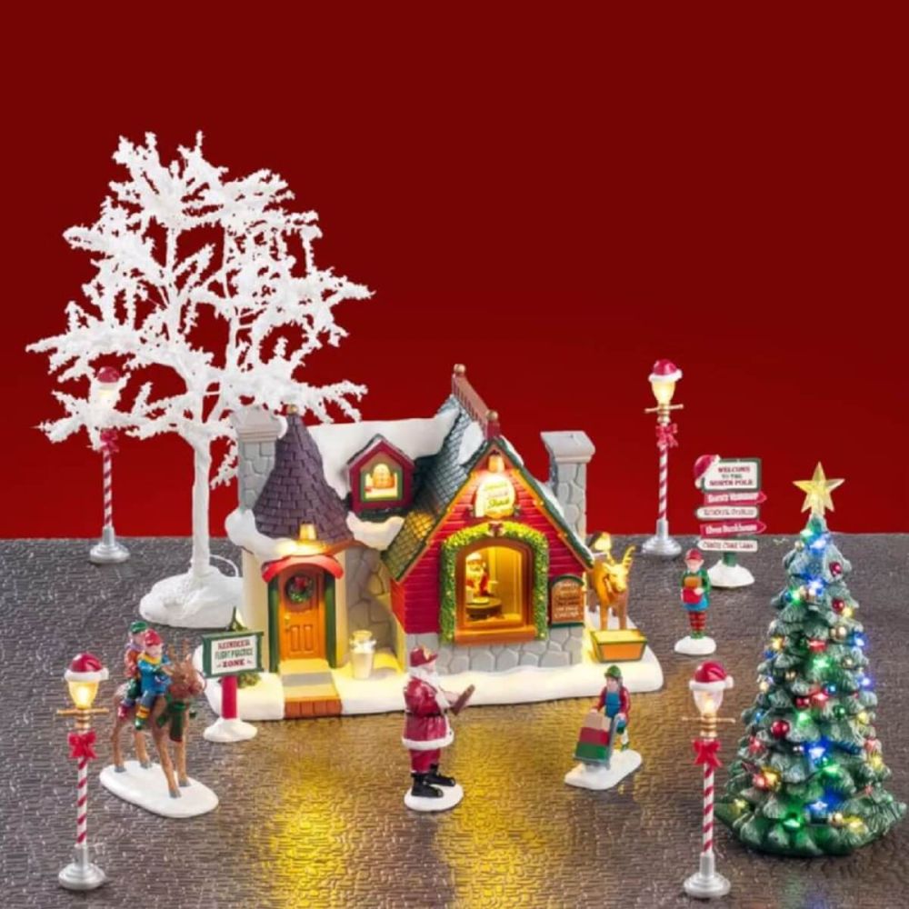 Lemax - Santa's Snack Shack Set - Nu Voorverkoop -   - Resin -  0728162566744