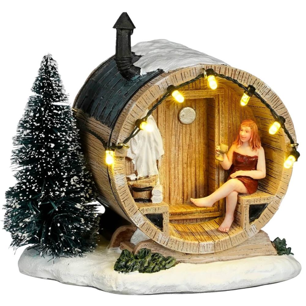 Luville - Barrel Sauna -   - Polyresin -  8720967773770