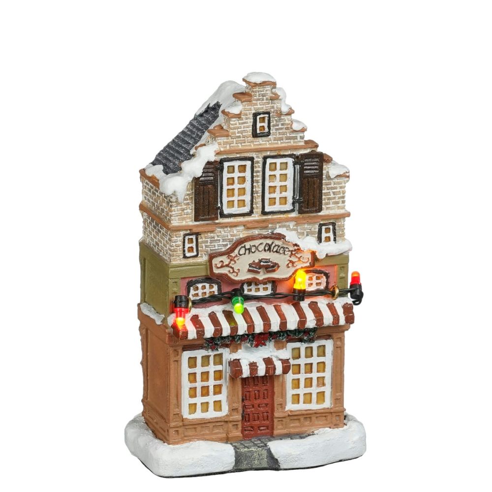 Luville - Chocolate Shop MINI - Façade - Nu Voorverkoop -   - Polyresin -  8720983273384