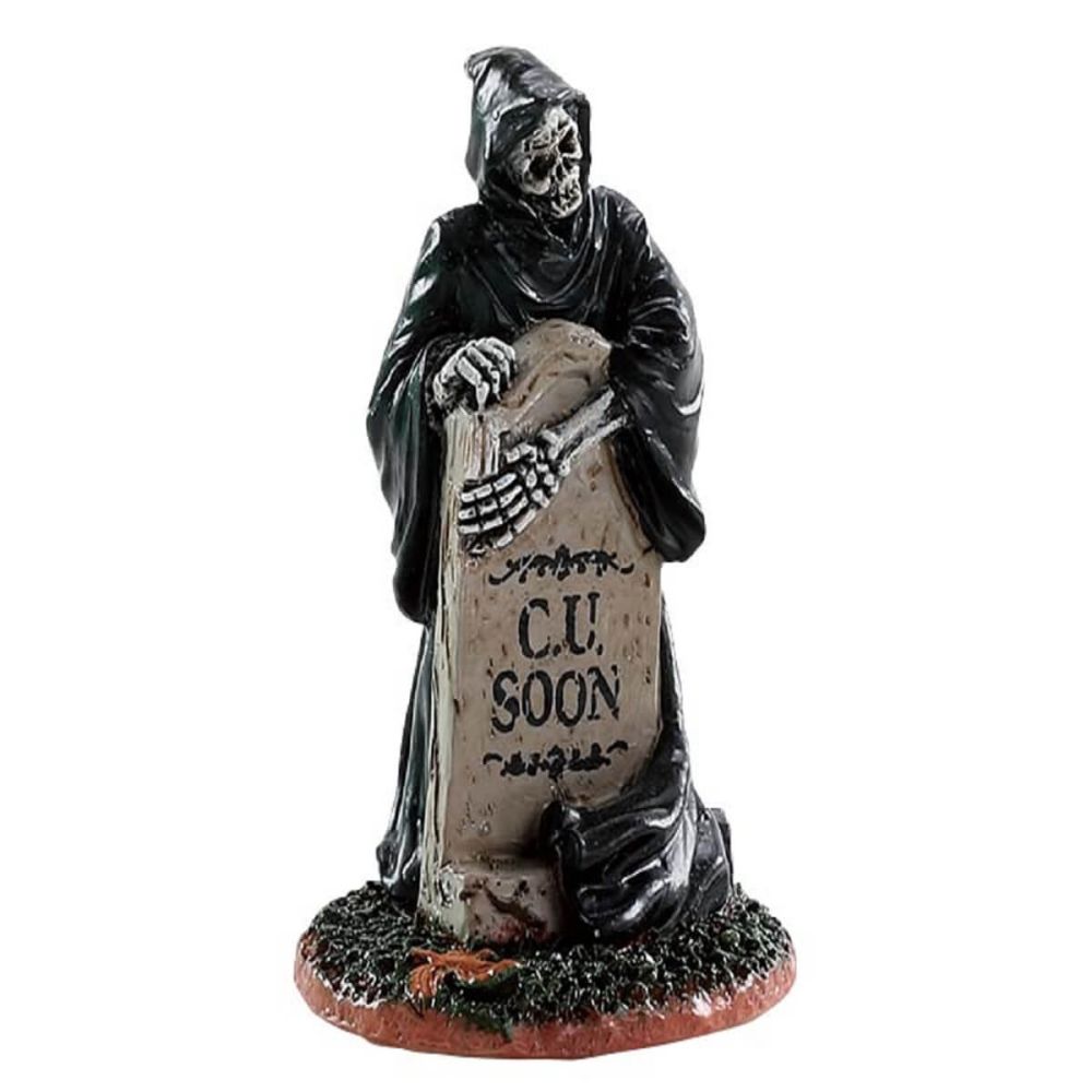 Spooky Town - Grim Reaper Tombstone