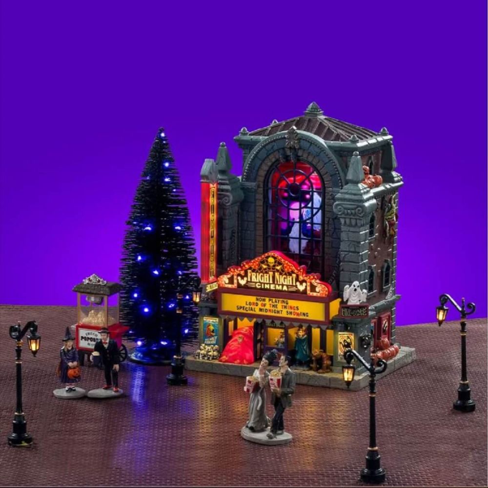 Spooky Town - Fright Night Cinema Set - Nu Voorverkoop -   - Resin -  0728162566645