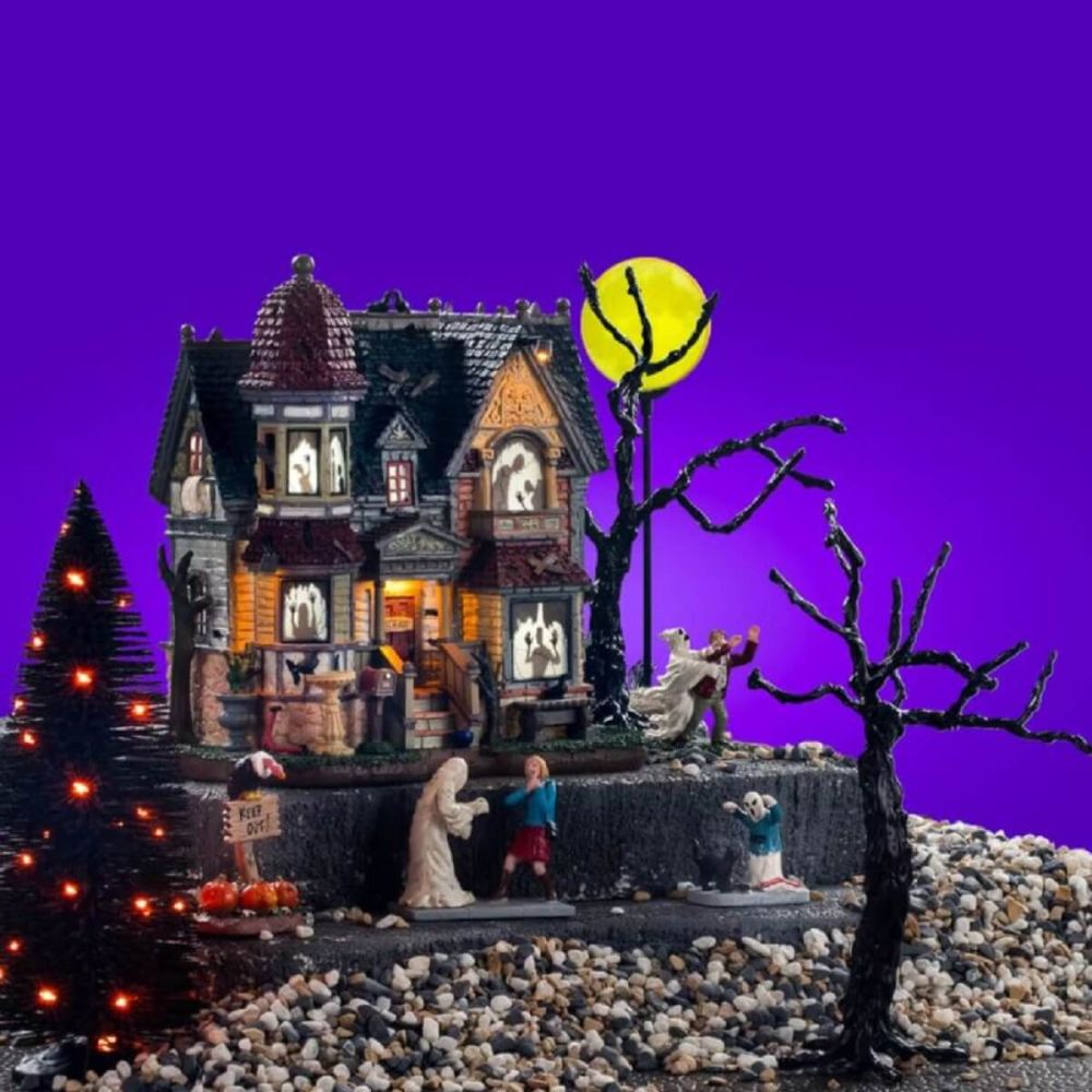 Spooky Town - The House Of Shadows Set - Nu Voorverkoop -   - Resin -  0728162566614