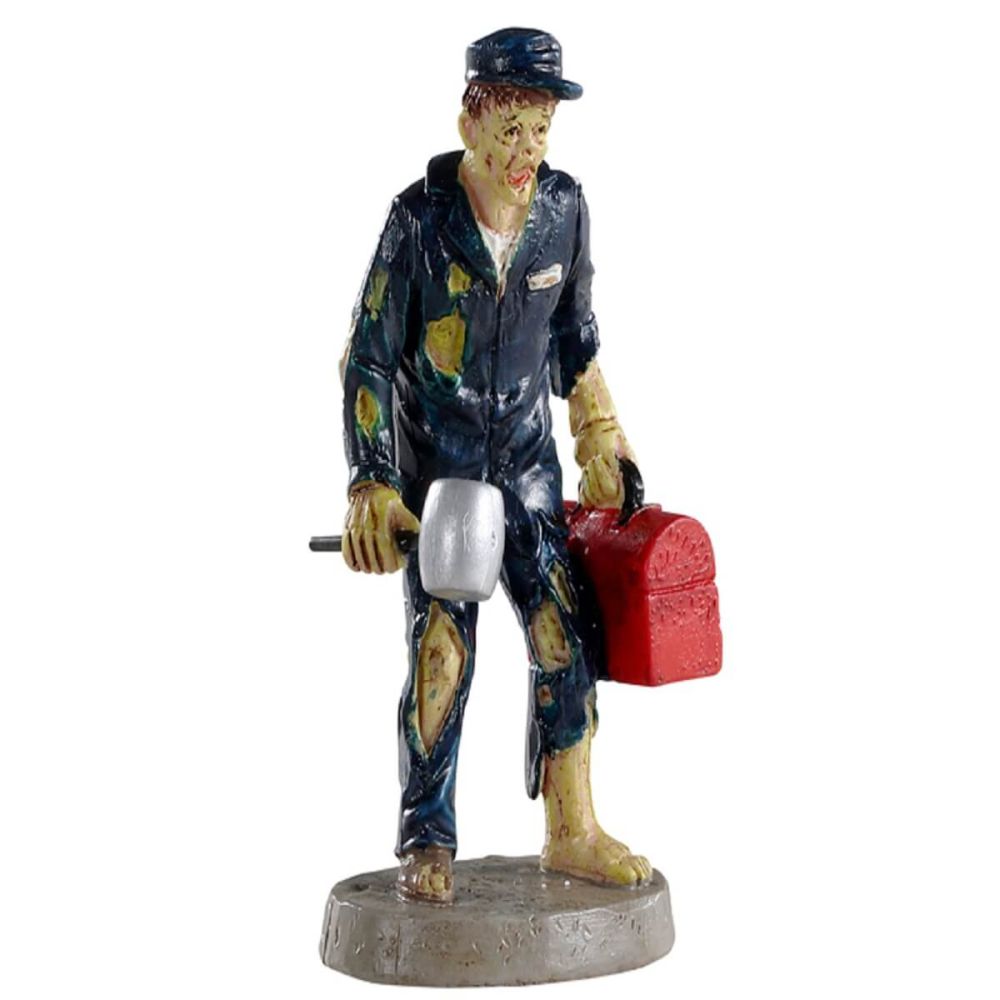 Spooky Town - Zombie Mechanic - Nu Voorverkoop -   - Polyresin -  0728162029058