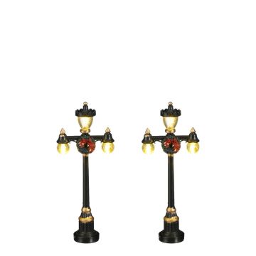 Luville - 3-Light Street Lamp - Set van 2