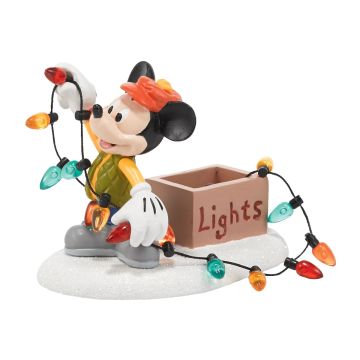 Department 56 - Mickey Lights Up Christmas - Nu Voorverkoop