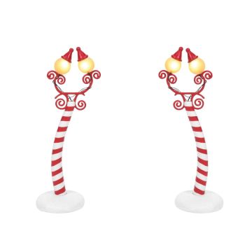 Department 56 - Christmas Town Street Lights - Set van 2