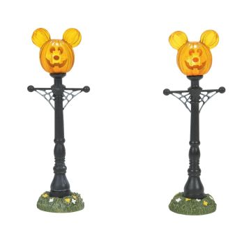 Department 56 - Mickey's Pumpkintown St Lights - Set van 2