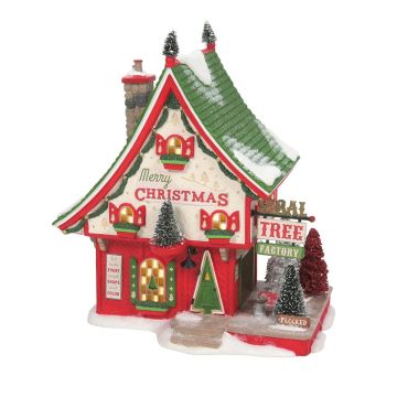 Department 56 - North Pole Sisal Tree Factory