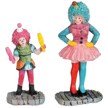 Luville - Carnaval Clowns - Set van 2