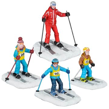 Luville - Ski Teacher with Childeren - Set van 4