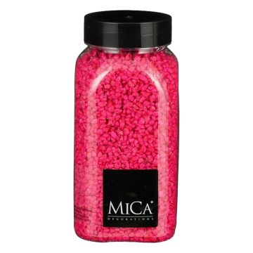 Neon Lichtroze Decoratie Granulaat 650ml - Mica Decorations