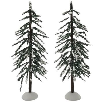 Santaville - Pine Trees 25 cm - Set van 2 