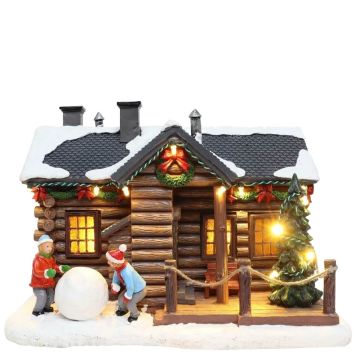 Santaville - Wooden Lodge with Childeren