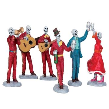 Spooky Town - Fiesta de los Muertos - Set van 6 - Nu Voorverkoop