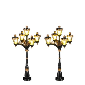 Luville - Street Lamp 5-Light - Set van 2