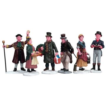 Lemax - Village People Figurines - Set van 6