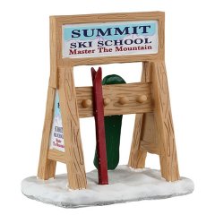 Lemax - Ski Rack Sign - Nu Voorverkoop