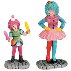 Luville - Carnaval Clowns - Set van 2 - Nu Voorverkoop