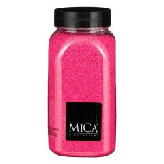 Neon Lichtroze Decoratie Zand 650ml - Mica Decorations