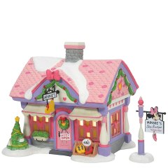 Department 56 - Minnie's Shoe Boutique - Set van 2