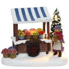 Santaville - Nostalgic Flower Cart Florist