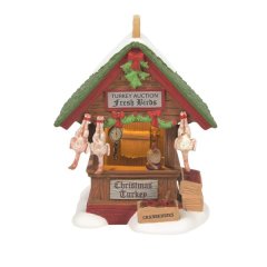 Department 56 - Dressed Turkey Auction - Set van 2 - Nu Voorverkoop