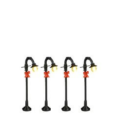 Luville - Street Lamp Bow - Set van 4