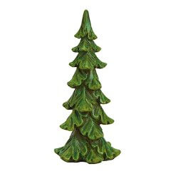 Groene Dennenboom Glitters 16cm - Polystone - Wurm